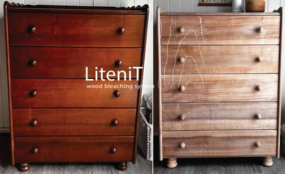 LiteniT 2-part wood bleach 2L kit